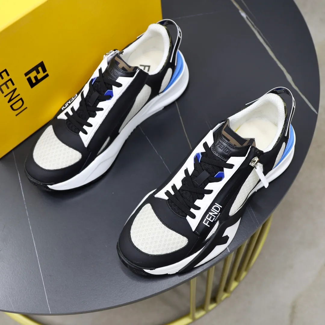 Men's men's shoes 290🔥Brand: FENDI Size: 38-44 (45, 46 customized) Grade: Original quality High version Material: Imported cowhide ➕ High-quality and comfortable lining Original lightweight non-slip outsole Style category: Travel Fashion casual shoes Versatile trend